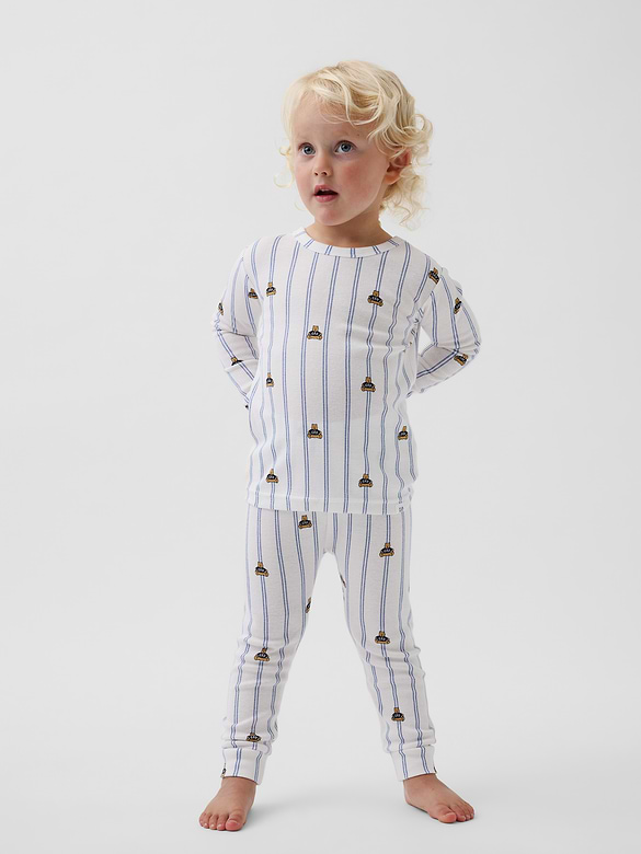 Kids & Baby Organic Brushed Cotton PJ Set
