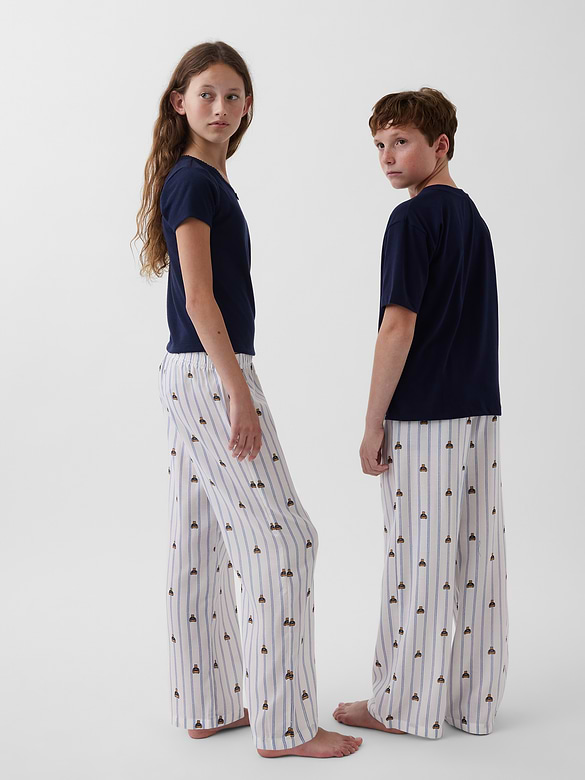 Kids Recycled Flannel PJ Pants