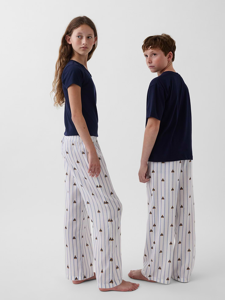 Image number 2 showing, Kids Recycled Flannel PJ Pants