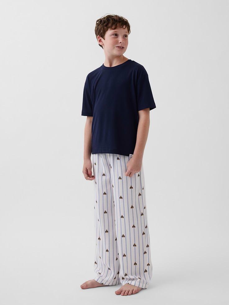 Image number 3 showing, Kids Recycled Flannel PJ Pants