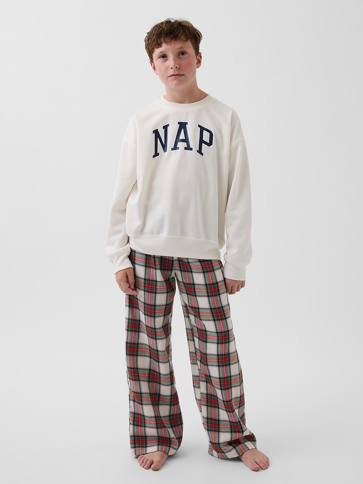 Image number 3 showing, Kids Recycled Flannel PJ Pants