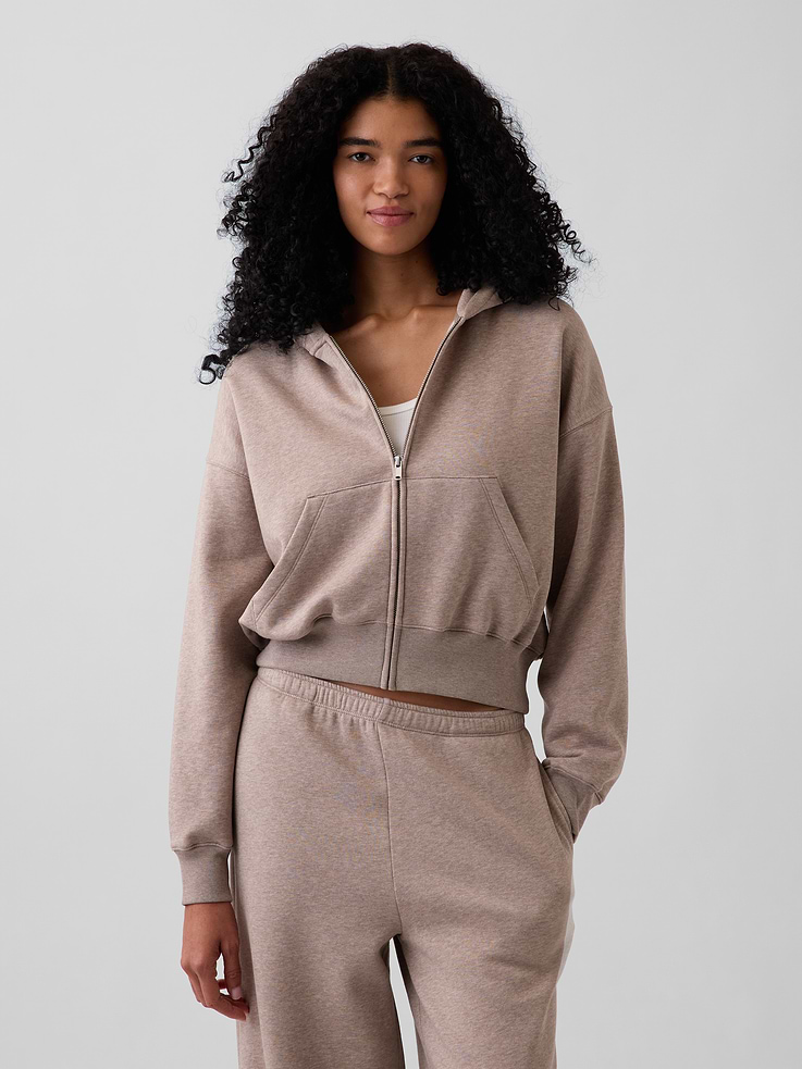 Image number 5 showing, VintageSoft Wedge Zip Hoodie