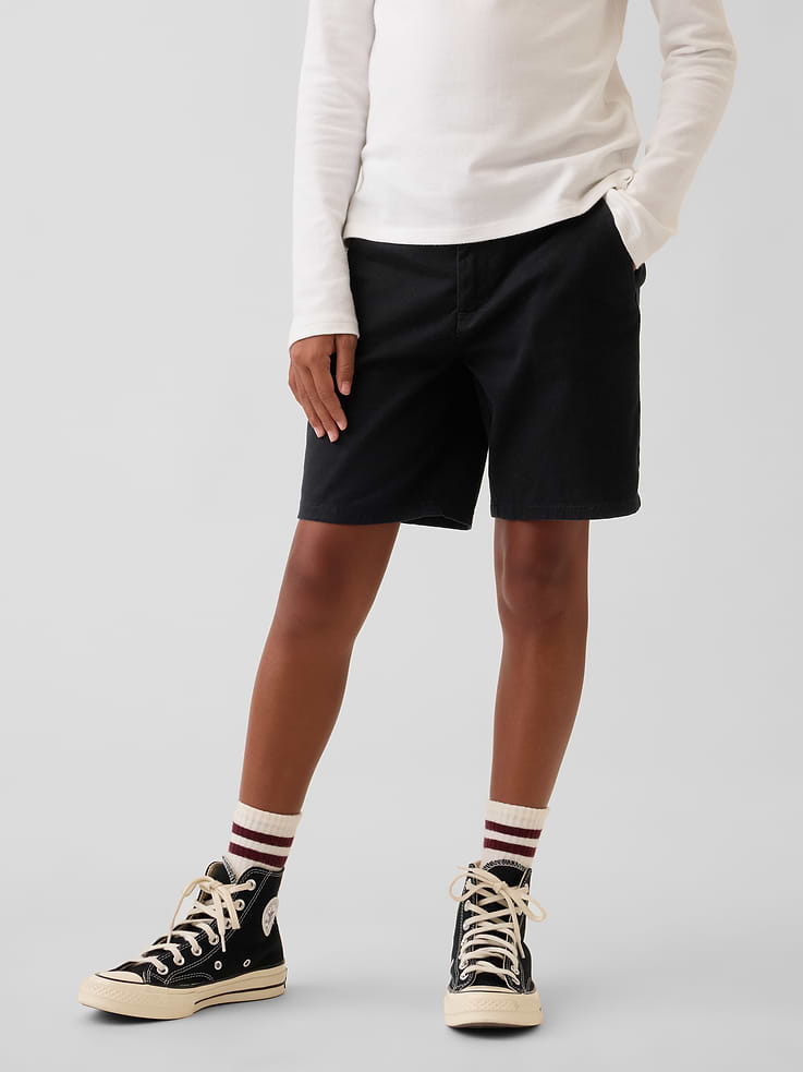 Image number 2 showing, Kids Uniform Midi Shorts