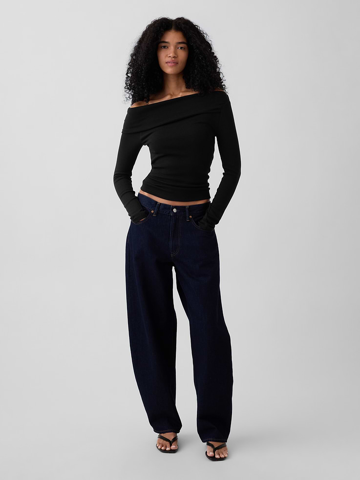 Image number 2 showing, Modern Asymmetrical T-Shirt