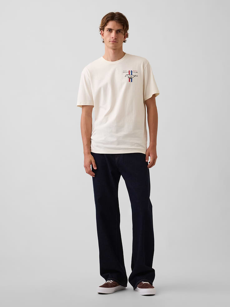Image number 2 showing, Ford Mustang Relaxed Graphic T-Shirt