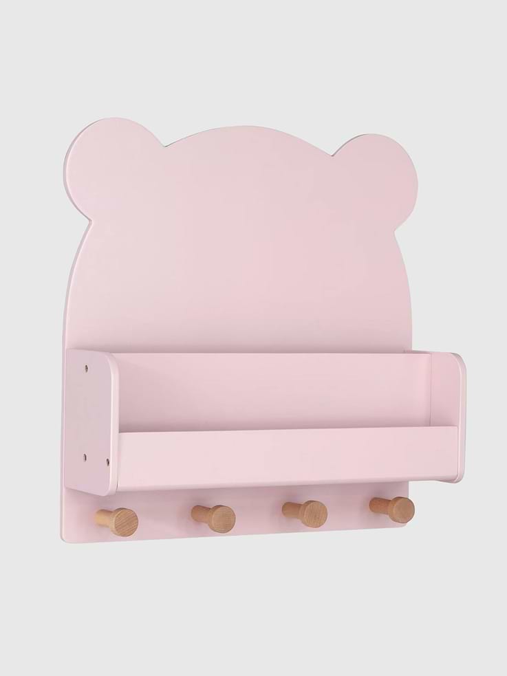 Image number 5 showing, babyGap Brannan Bear Wall Shelf with 4 Hooks