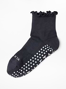 Image 1 of 3, FOR: Full control on the Pilates reformer, FEEL: Cotton-stretch feels plush and holds tough from wash to wear, FAVE: Silicone grippers help keep your feet in place during workouts, Lofty cotton fabrication cushions the heel and ball of your foot, Product #1174458