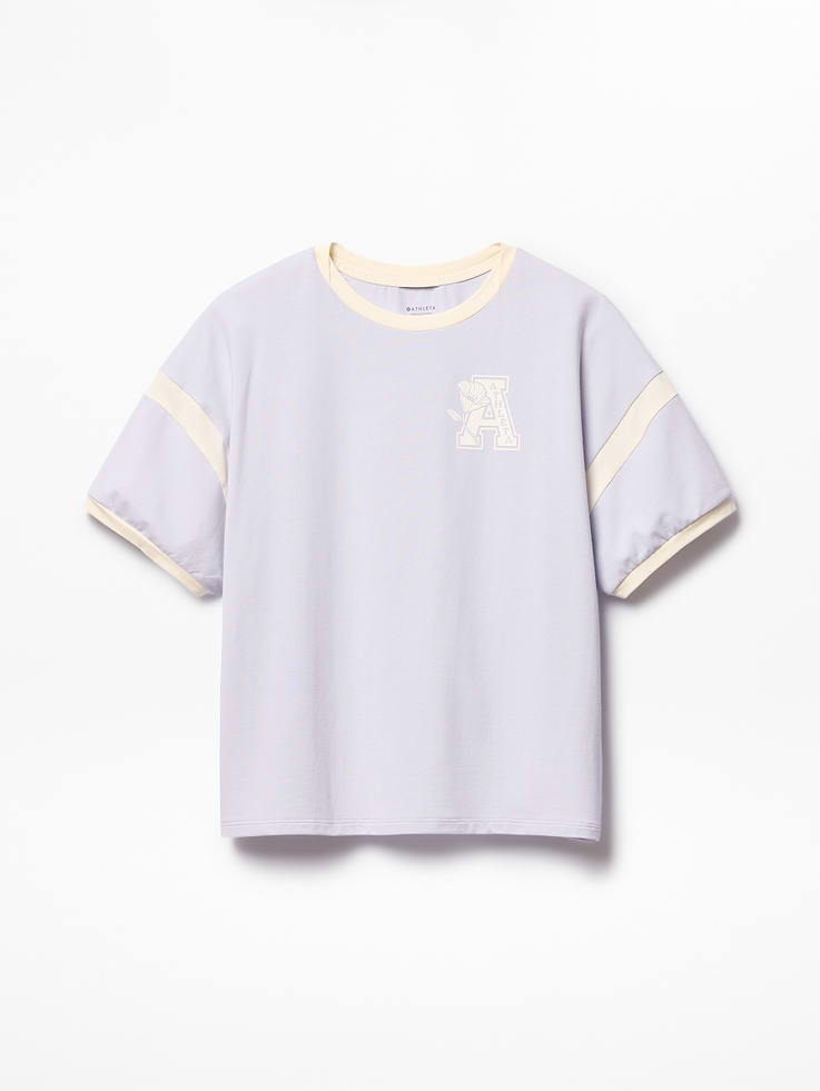 Image number 4 showing, Athleta Girl Right Moves Slouchy Tee