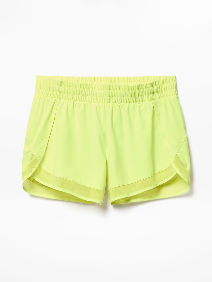 Image number 7 showing, Mesh Racer Run Mid Rise 4" Short