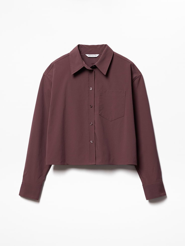 Image number 6 showing, Midday Cropped Poplin Shirt