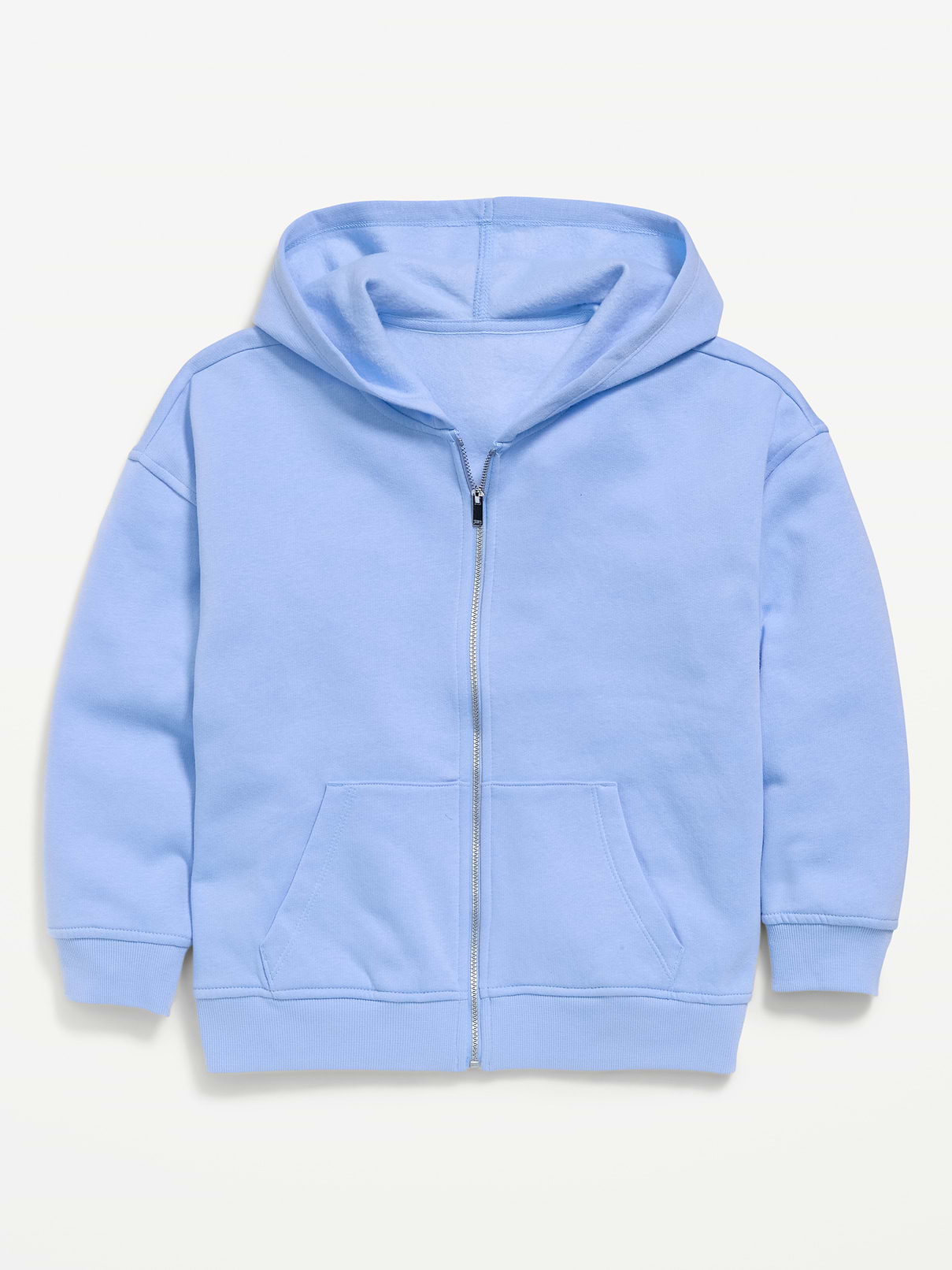 Image number 3 showing, Oversized Fleece Full-Zip Hoodie for Girls