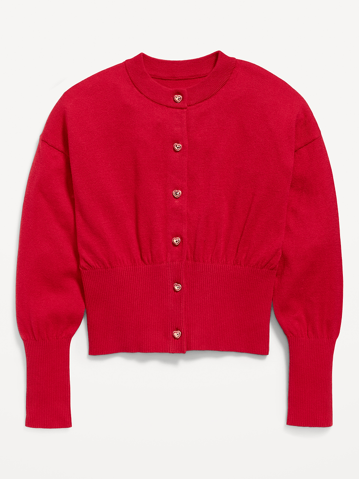Image 2 of 4, Cardigan Sweater for Girls