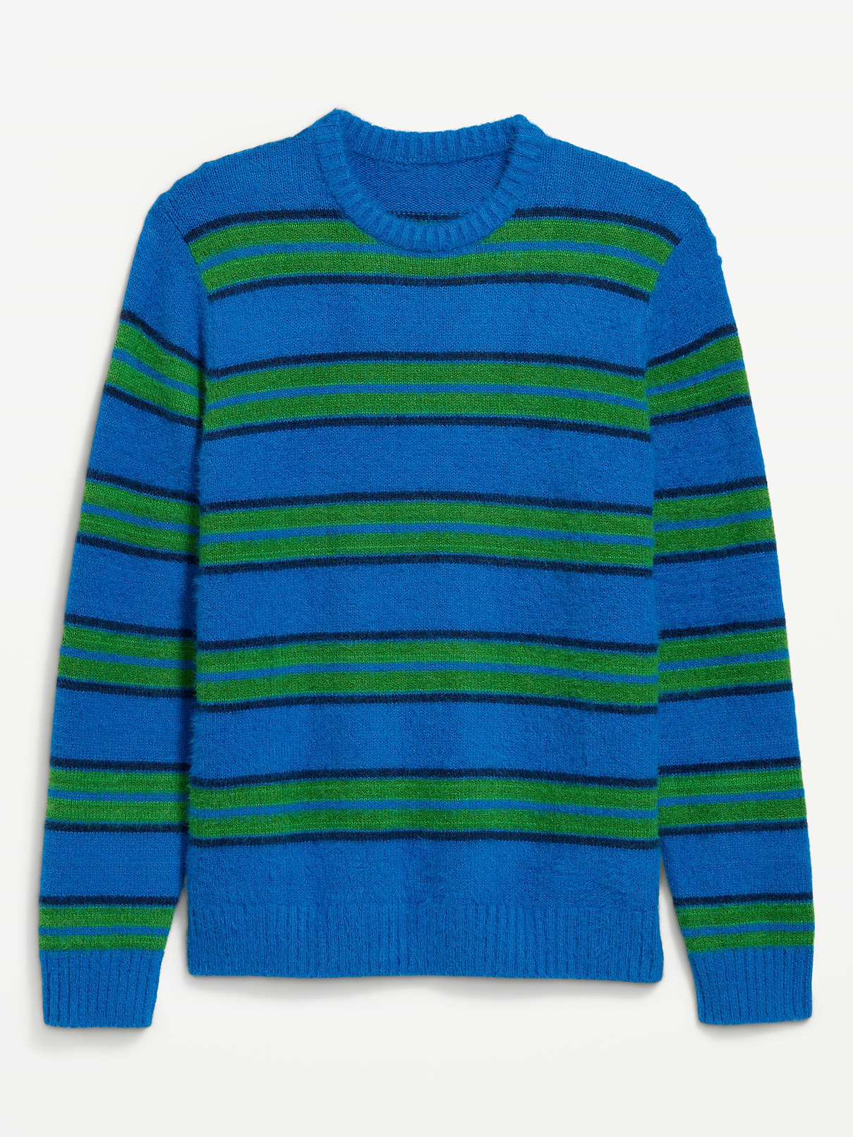 Image 3 of 3, Striped Crew-Neck Sweater