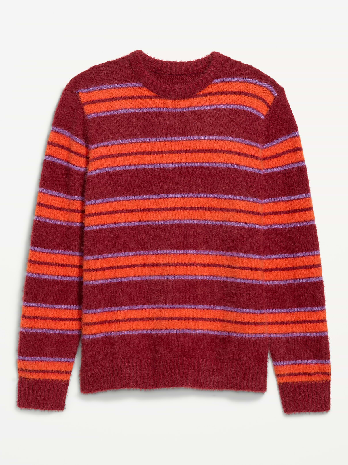 Image 3 of 3, Striped Crew-Neck Sweater
