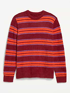 Image 3 of 3, Striped Crew-Neck Sweater