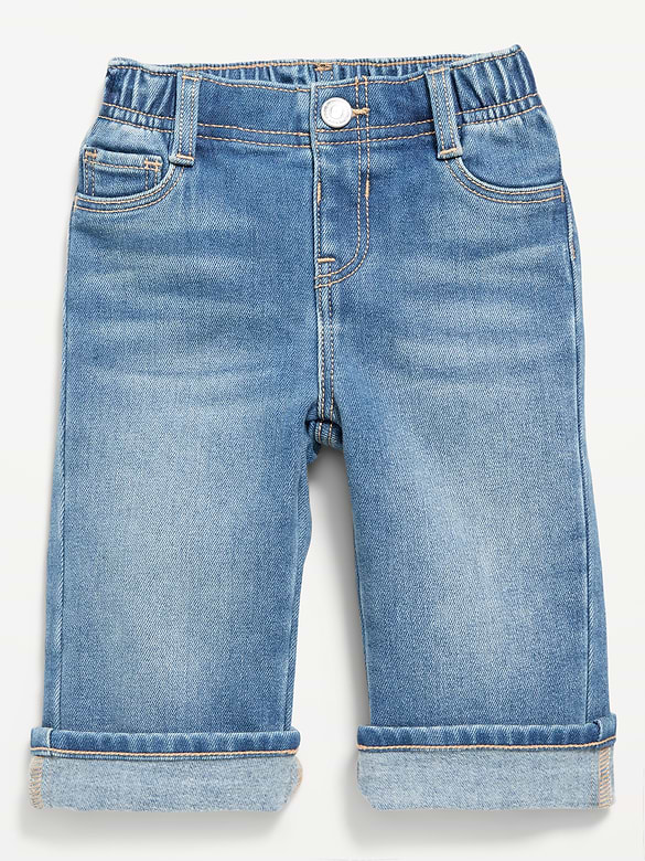 Baggy Brushed Jeans for Baby