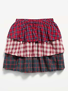 Image 1 of 1, elasticized waistband, tiered skirt, Product #1183698