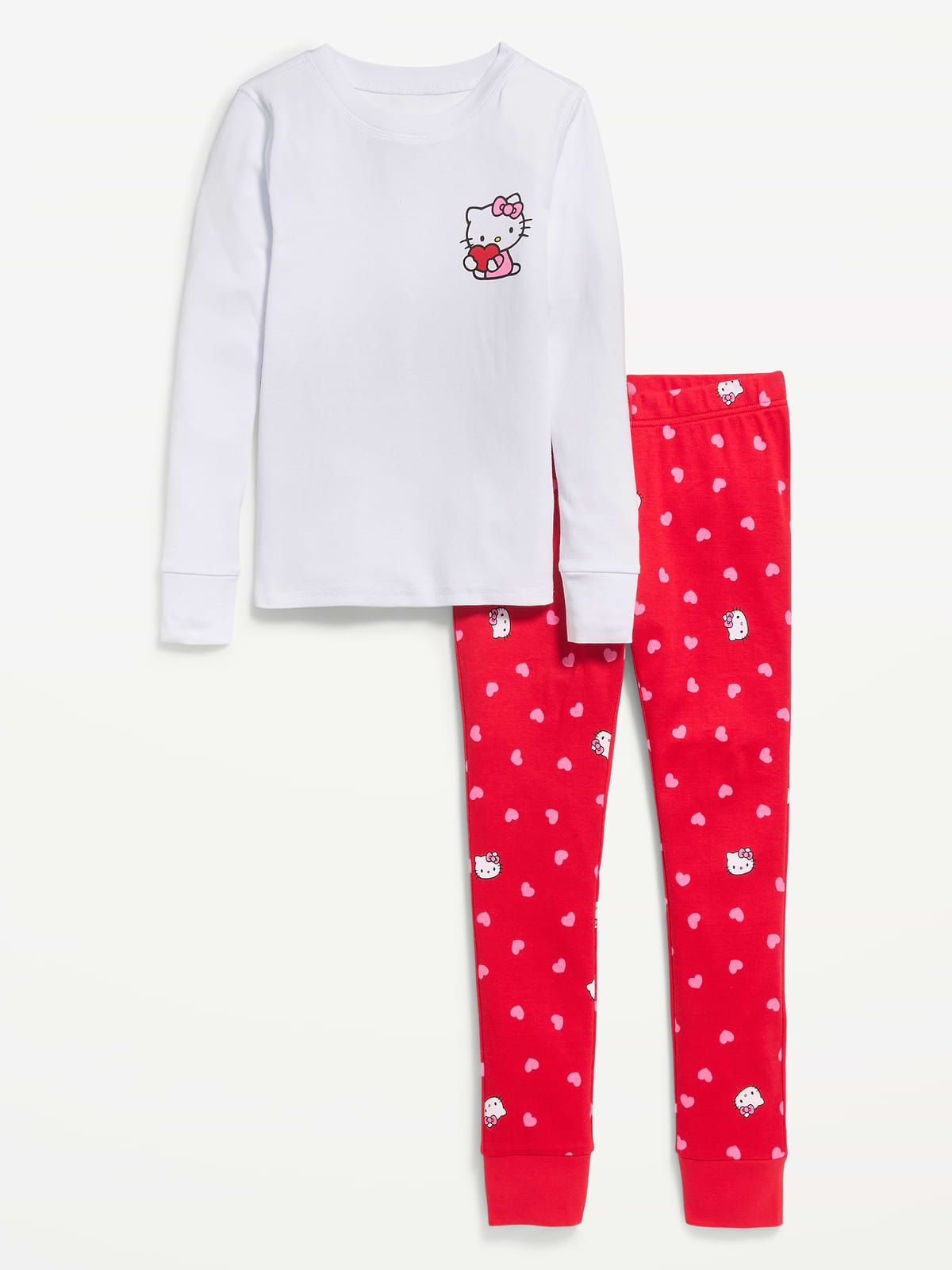 Hello Kitty® Snug-Fit Graphic Pajama Set for Girls