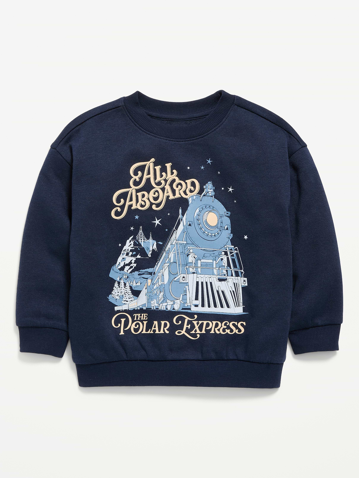 Image 1 of 1, crew neck, long sleeves, drop shoulders, licensed graphic, TM & © 2026 Warner Bros. Entertainment Inc. All rights reserved., Product #1184247