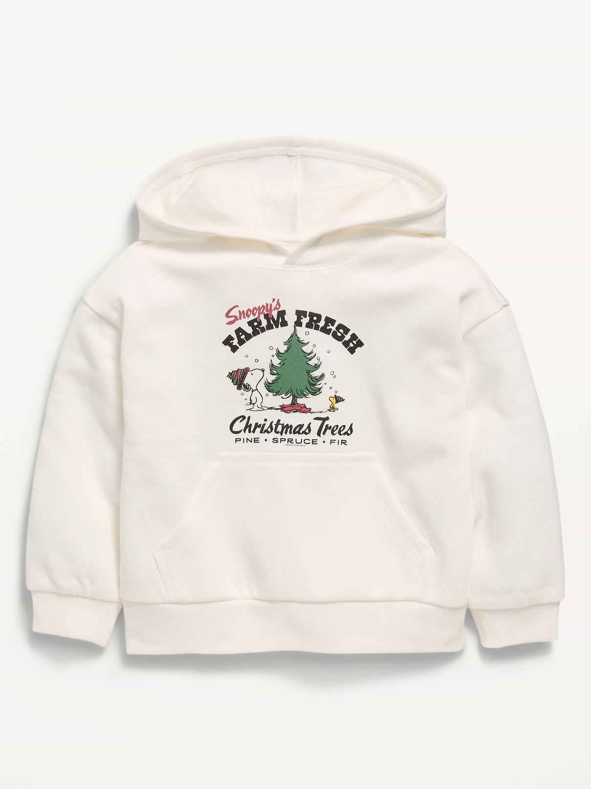Image 2 of 3, Peanuts™ Snoopy Oversized Unisex Boxy Pullover Hoodie for Toddler