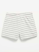 Image 2 of 2, Printed Jersey-Knit Shorts for Girls