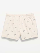 Image 2 of 2, Printed Jersey-Knit Shorts for Girls