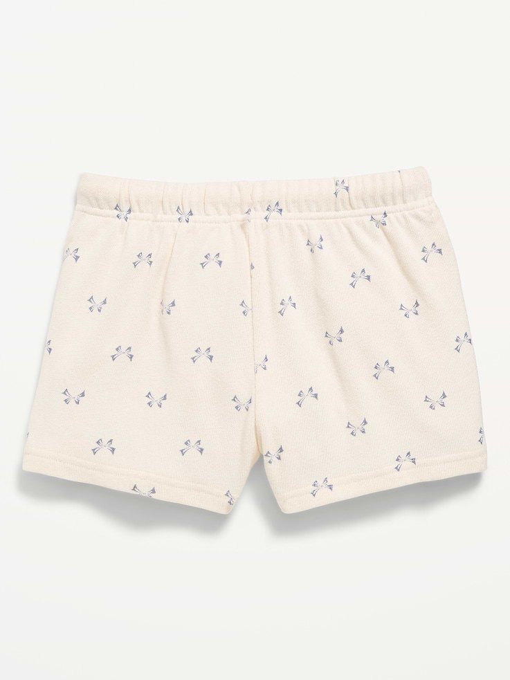 Image 2 de 2, Short en tricot de jersey à imprimé pour Fille