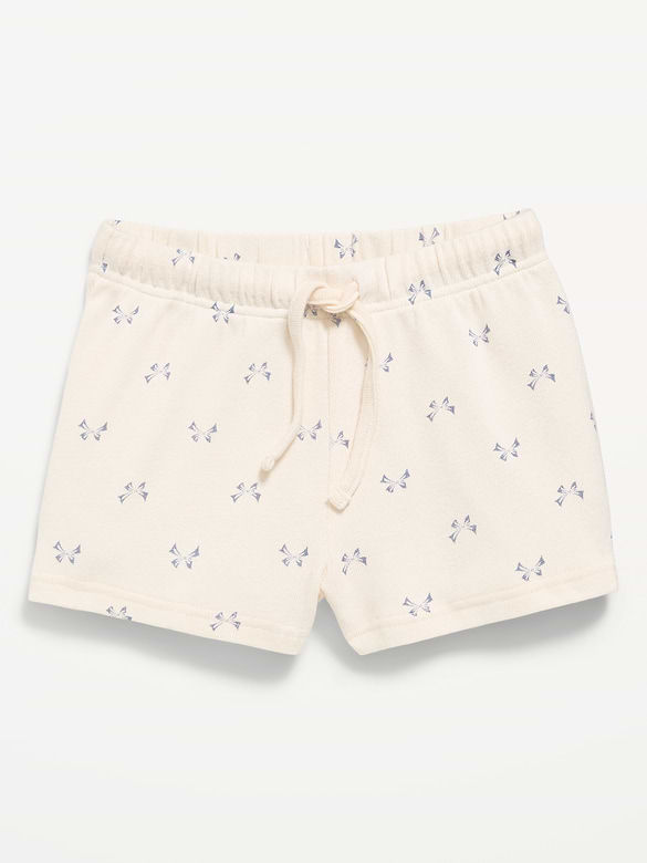 Printed Jersey-Knit Shorts for Girls