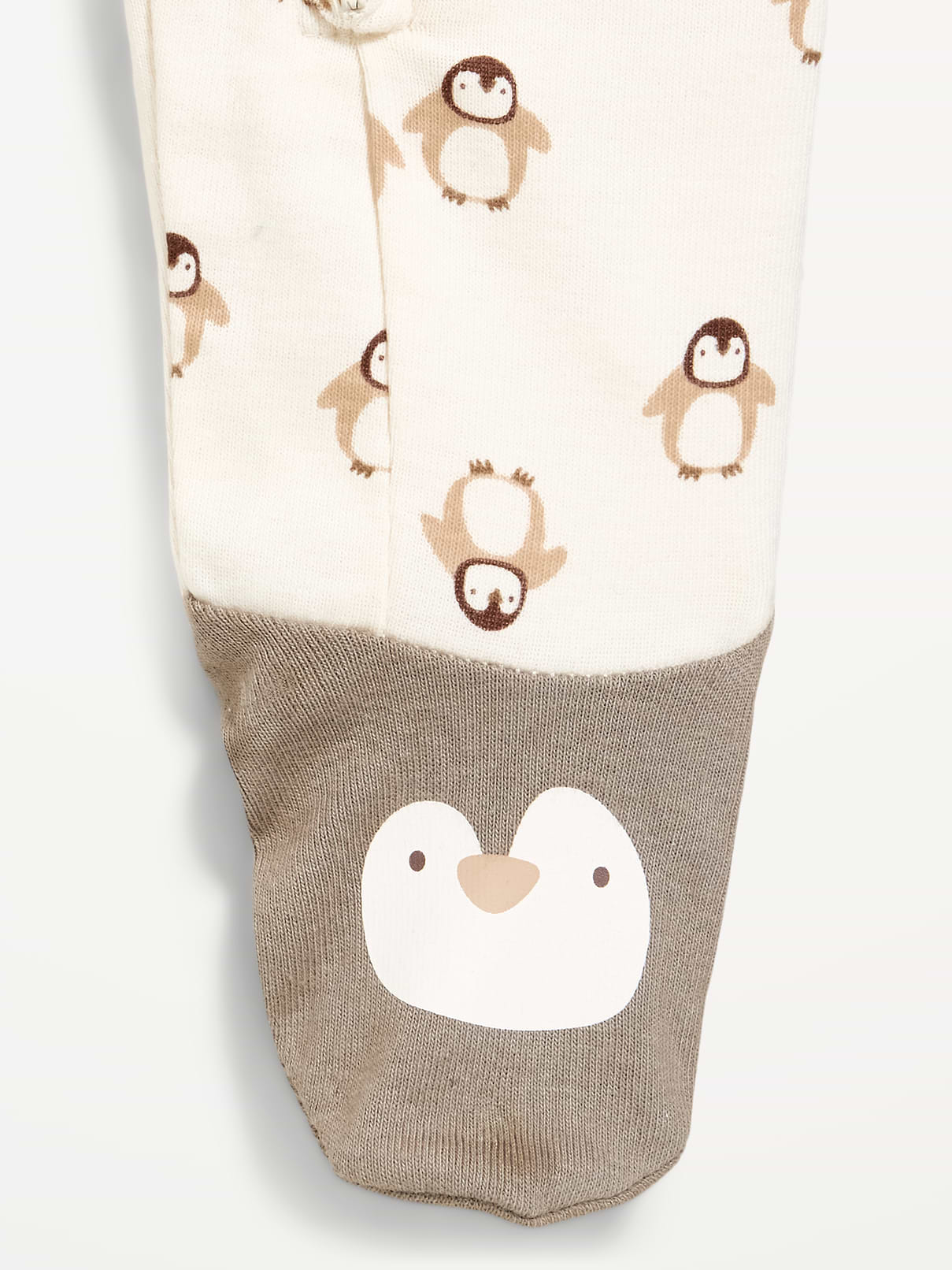Image 2 of 2, Snug-Fit 2-Way-Zip Sleep & Play Footed One-Piece for Baby