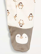 Image 2 of 2, Snug-Fit 2-Way-Zip Sleep & Play Footed One-Piece for Baby
