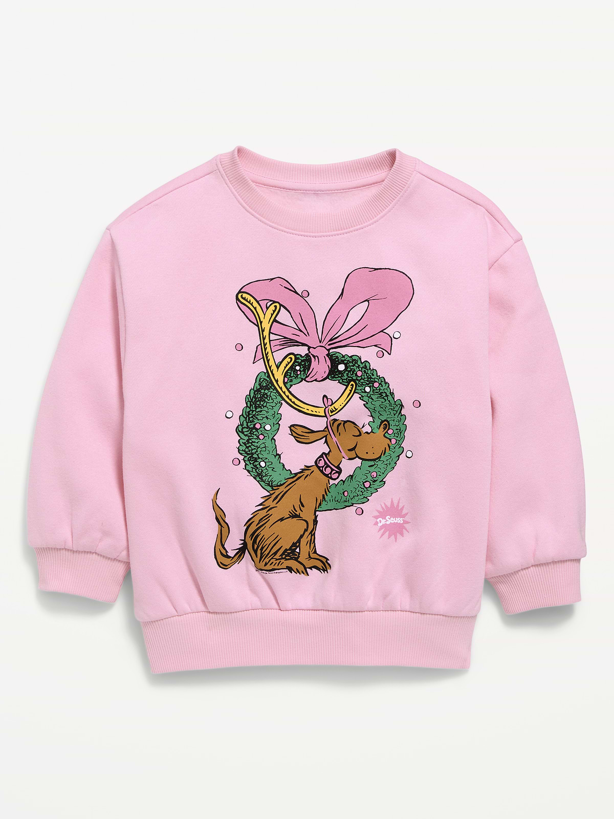 Dr. Seuss™ Grinch Crew-Neck Sweatshirt for Toddler Girls