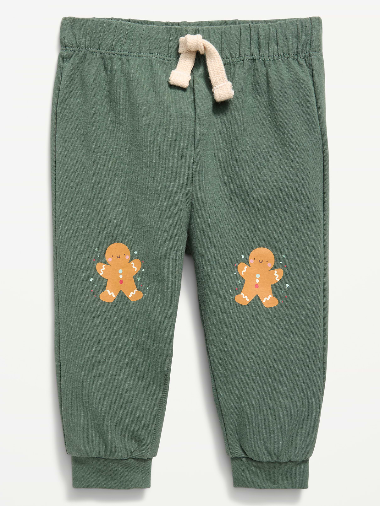 Image 1 de 2, Taille élastique., Cordon de serrage., Revers de jambe à bande., Modèle facile à enfiler., Produit #884066