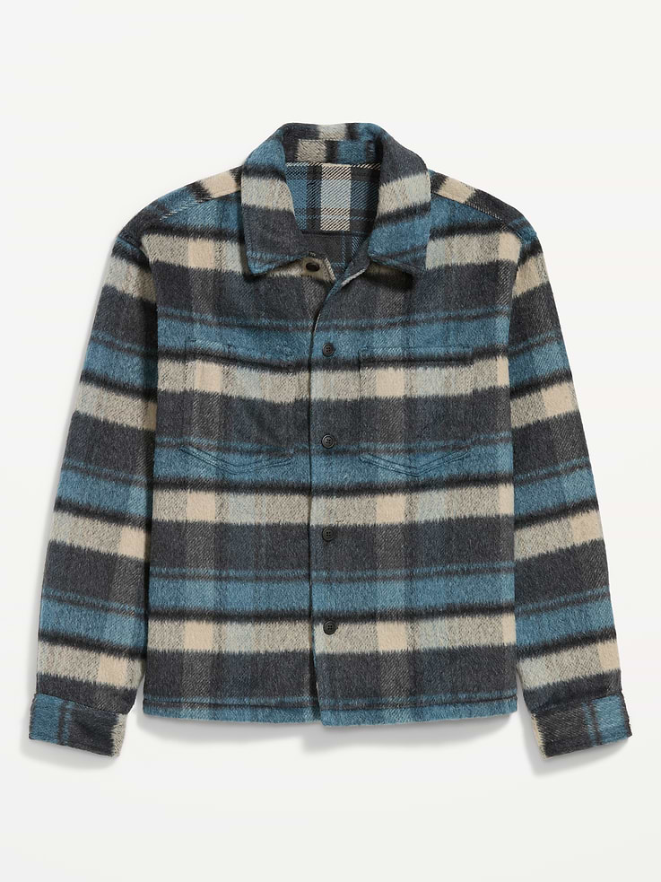 Image 4 of 5, Loose Fit Button-Down Shirt