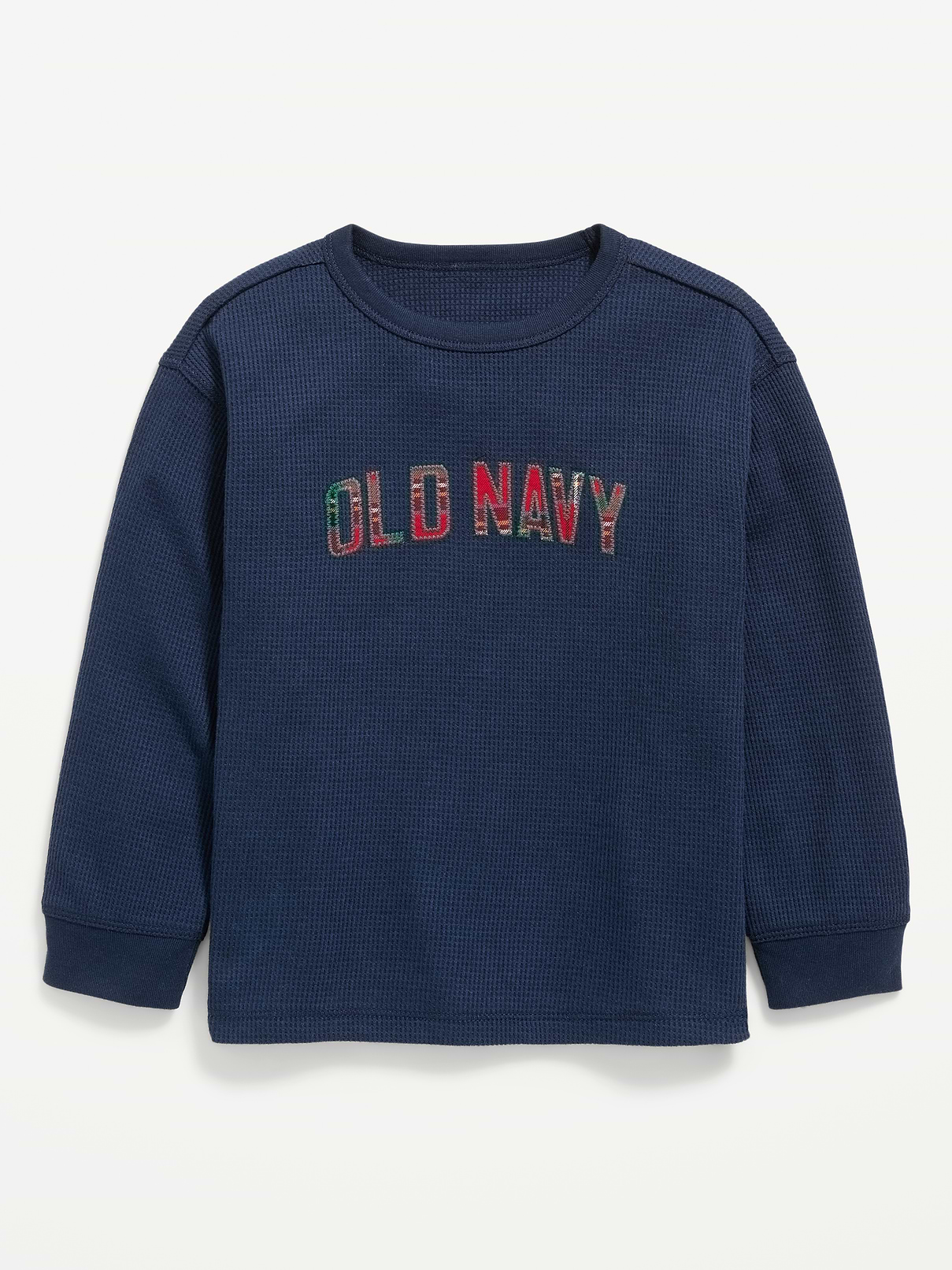Image 1 of 1, crew neck, long sleeves, drop shoulders, logo graphic, Product #1186700
