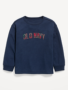 Image 1 of 1, crew neck, long sleeves, drop shoulders, logo graphic, Product #1186700