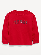 Image 1 of 2, crew neck, long sleeves, drop shoulders, logo graphic, Product #1186700