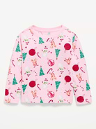 Image 1 of 1, crew neck, long sleeves, drop shoulders, all-over print, Product #1184901