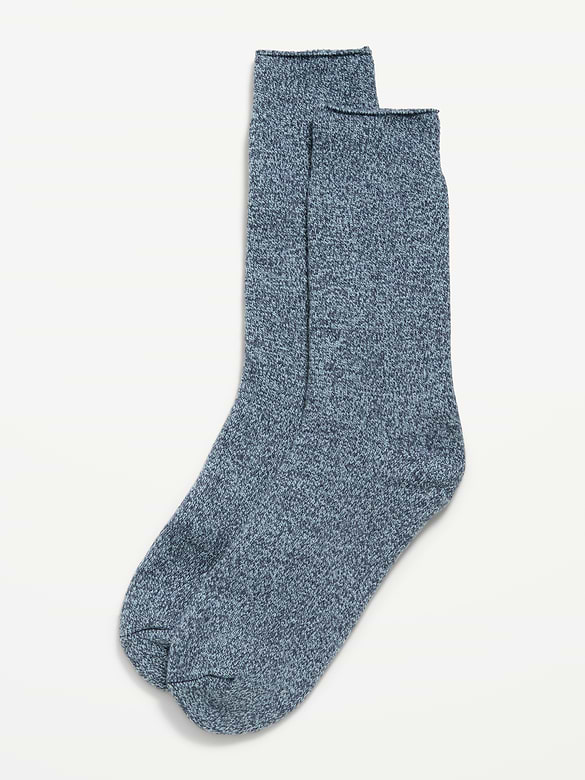 Cozy-Lined Crew Socks for Men