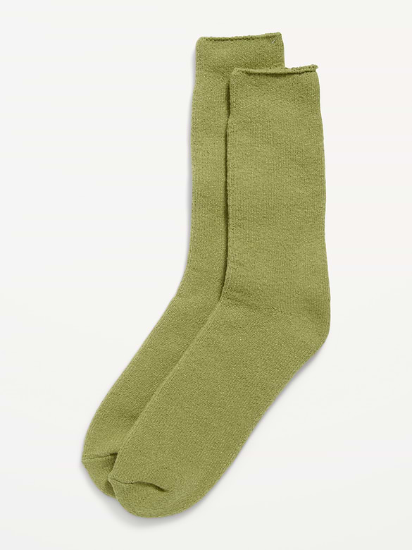 Cozy-Lined Crew Socks for Men