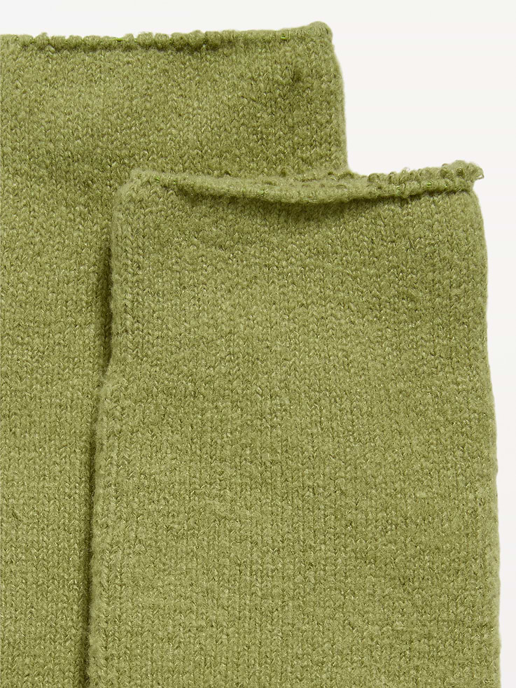 Image 2 of 2, Cozy-Lined Crew Socks for Men