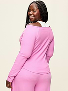 Image number 3 showing, CloudLite Long-Sleeve Boatneck Top