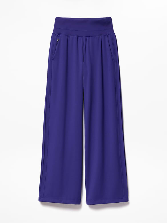 Venice Pintuck High Rise Wide Leg Pant