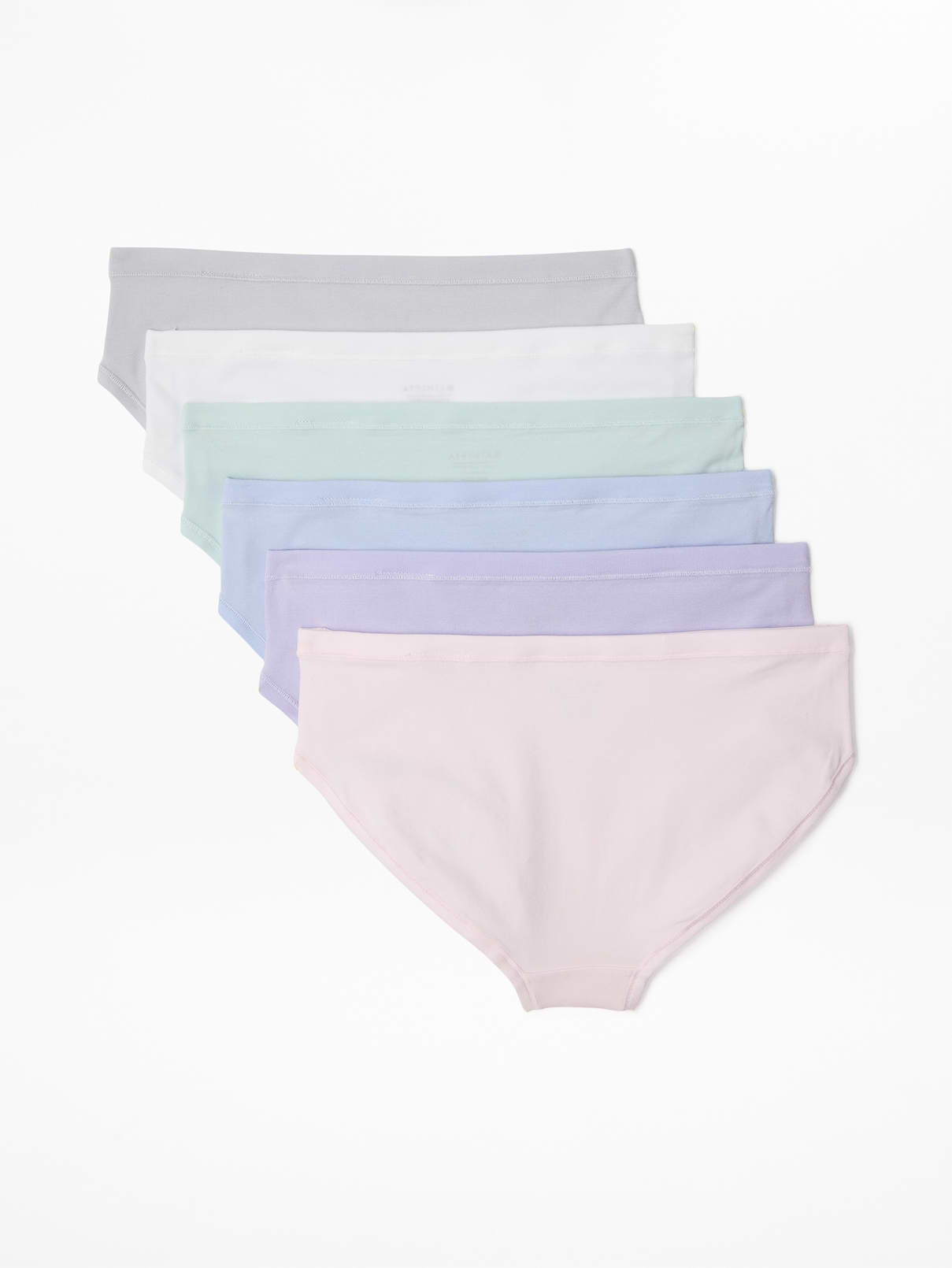 Image number 2 showing, Athleta Girl Right Moves Cotton Bikini Underwear 6-Pack