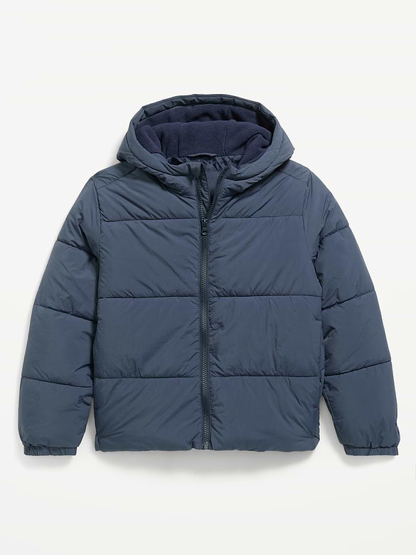 Water-Resistant Puffer Jacket for Boys