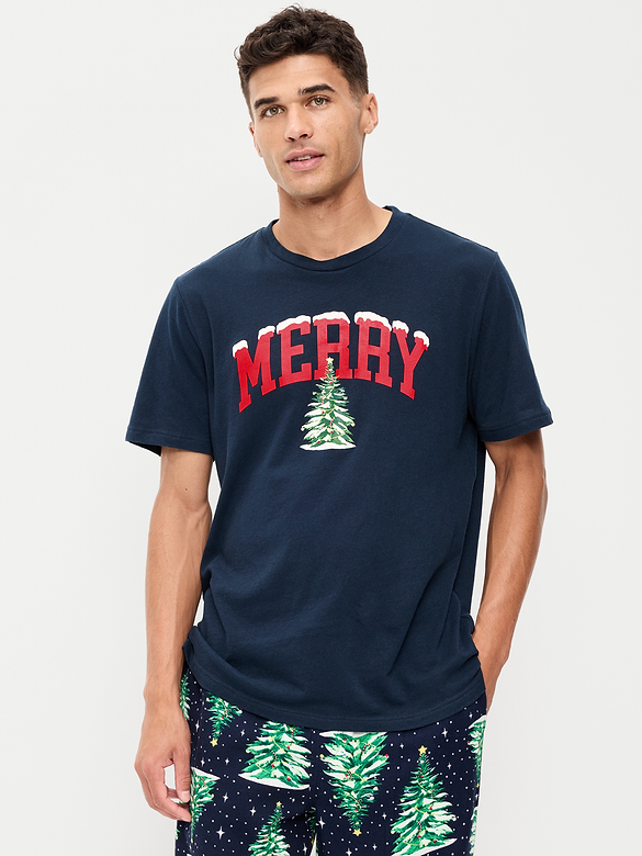 Crew-Neck Graphic T-Shirt