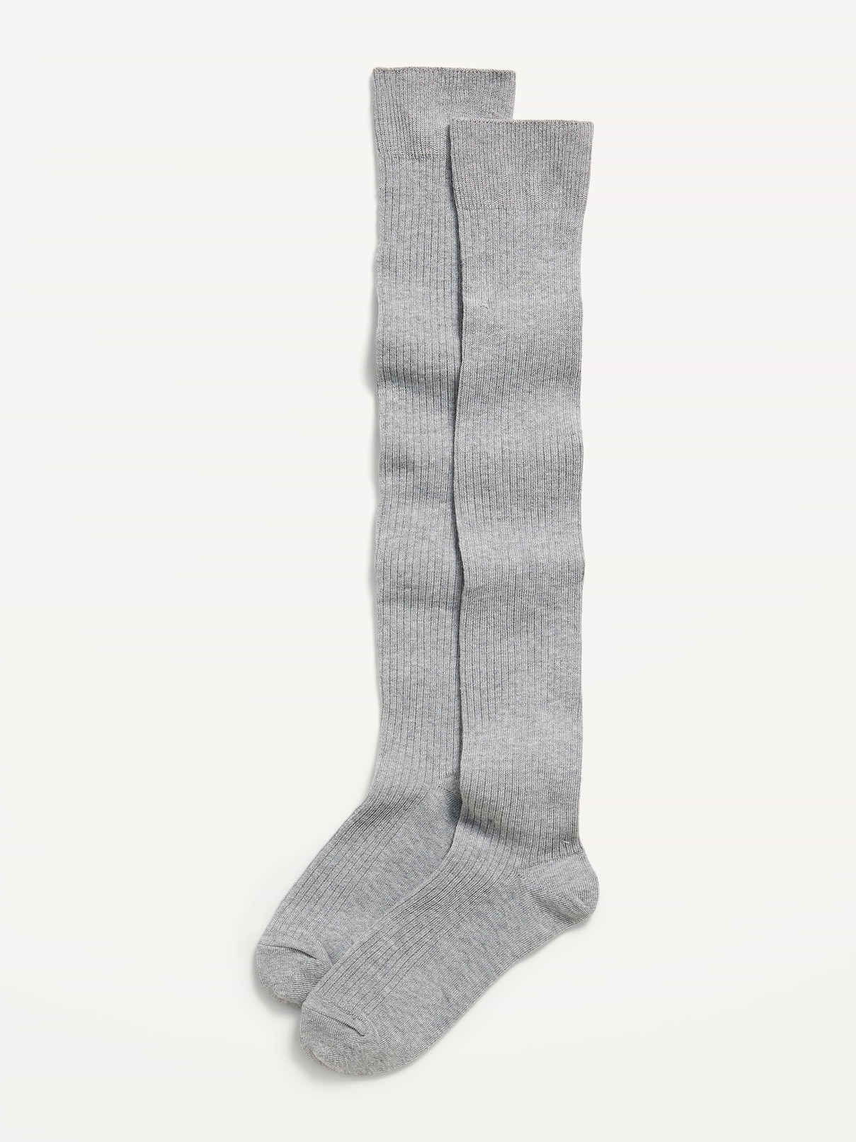 Image 1 of 2, over-the-knee length, ribbed, notched toe seams, Product #910990