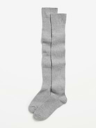 Image 1 of 2, over-the-knee length, ribbed, notched toe seams, Product #910990