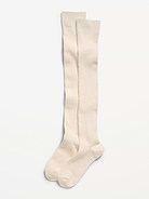 Image 1 of 2, over-the-knee length, ribbed, notched toe seams, Product #910990