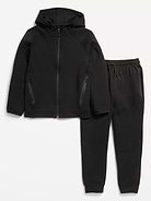 Image number 2 showing, Dynamic Fleece Full-Zip Hoodie and Joggers Set for Boys