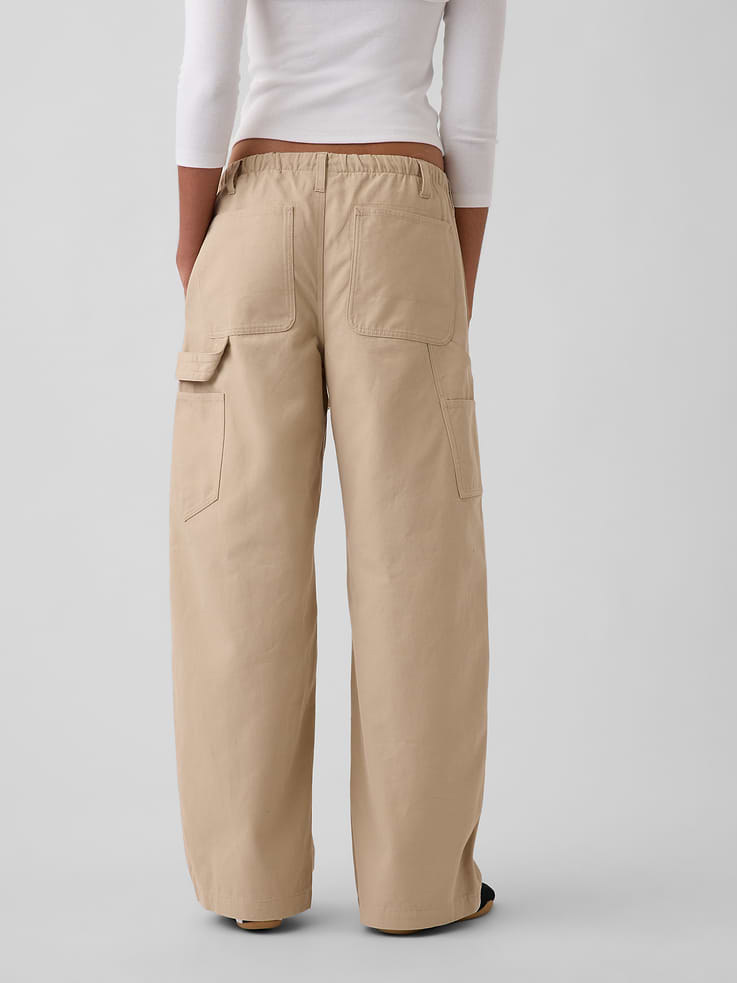 Image number 4 showing, Canvas Easy Baggy Barrel Cargo Pants